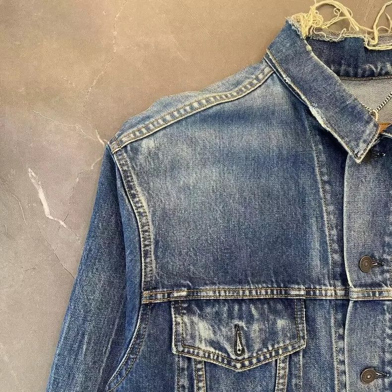 Balenciaga Balenciaga size 34 denim jacket Size XS / US 0-2 / IT 36-38 - 4 Thumbnail