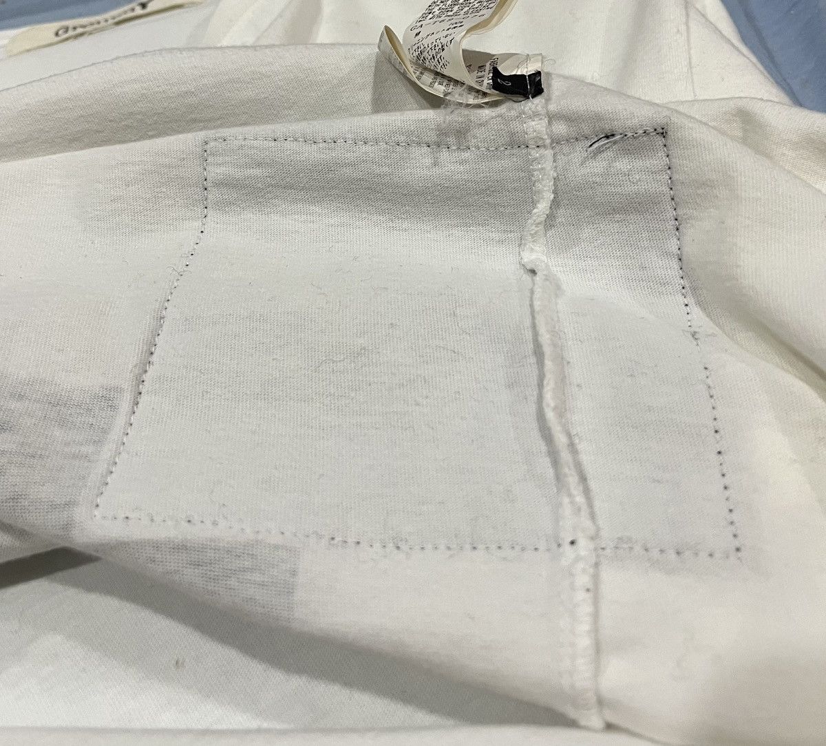 Yohji Yamamoto Yohji Yamamoto Ground Y Patchwork Tshirt Size US L / EU 52-54 / 3 - 8 Thumbnail