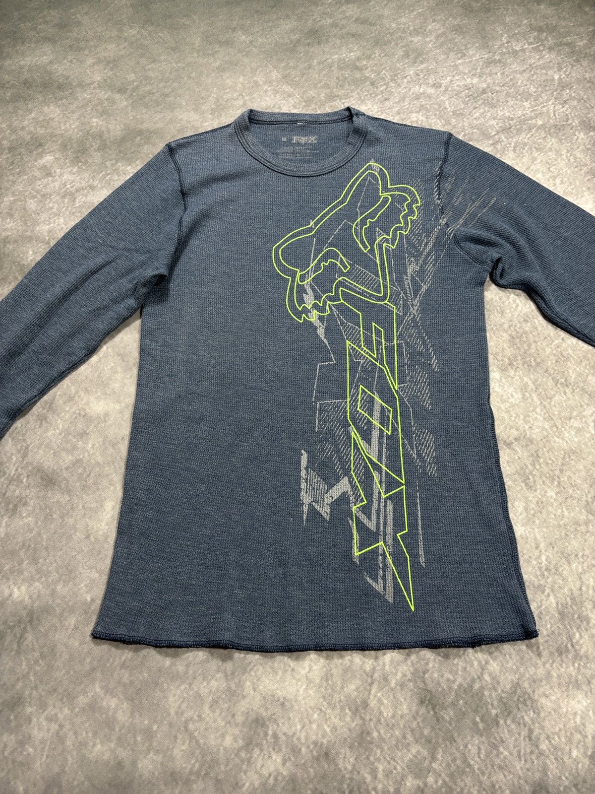 Fox Racing Fox Racing Longsleeve Thermal Shirt 2010s 2000s Y2K Vintage Size US S / EU 44-46 / 1 - 8 Thumbnail