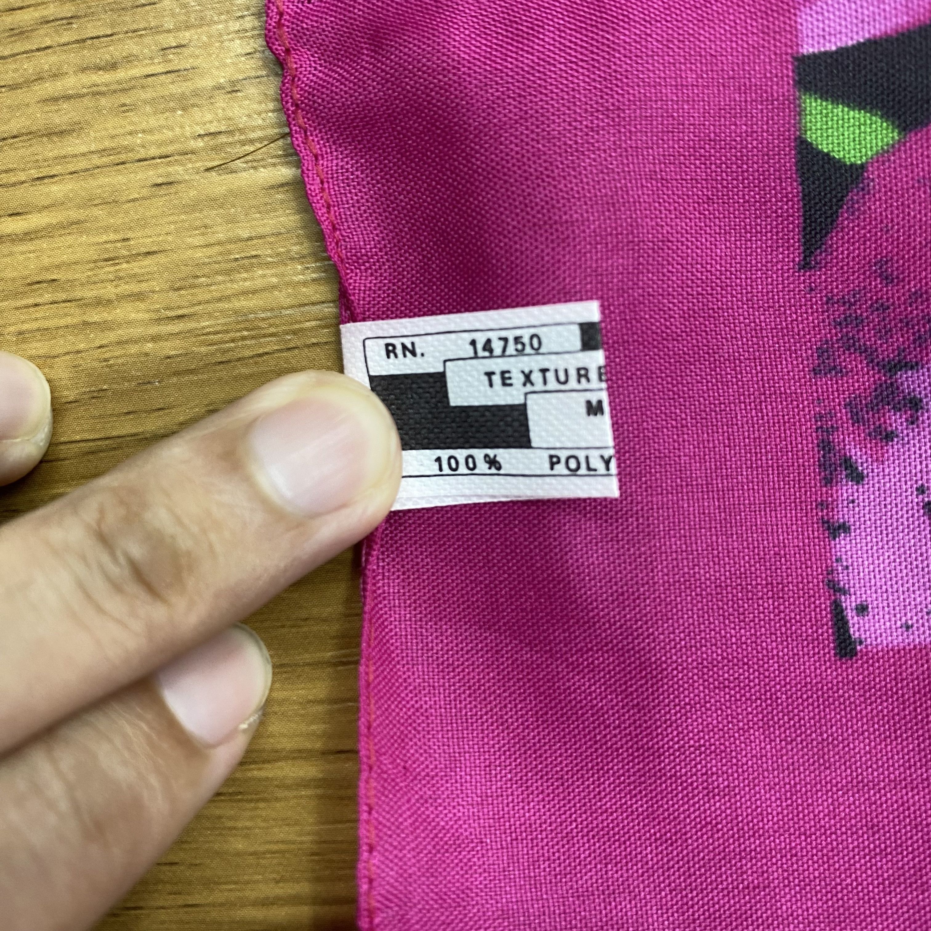 Designer × Vintage Vintage Floral Scarf Wrap Square Scarves SSC197 Size ONE SIZE - 3 Thumbnail