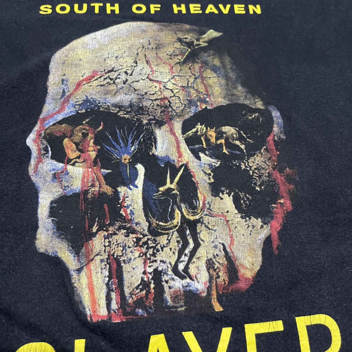 Supreme 2016 Supreme x Slayer South Of Heaven Size US XL / EU 56 / 4 - 4 Thumbnail