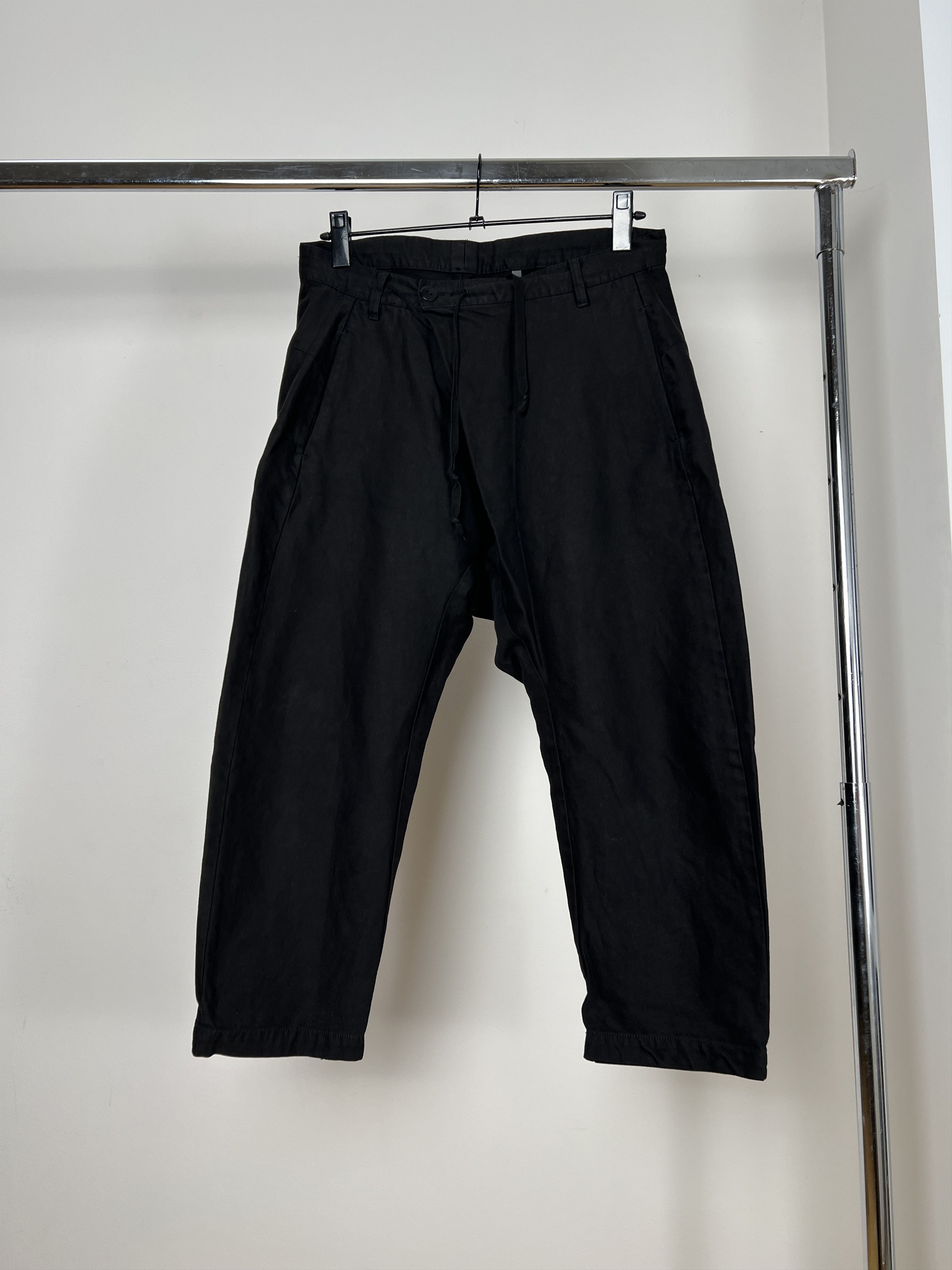 Kazuyuki Kumagai Attachment Kazuyuki Kumagai Attachment Cropped Abstract Pants Size US 31 - 6 Thumbnail