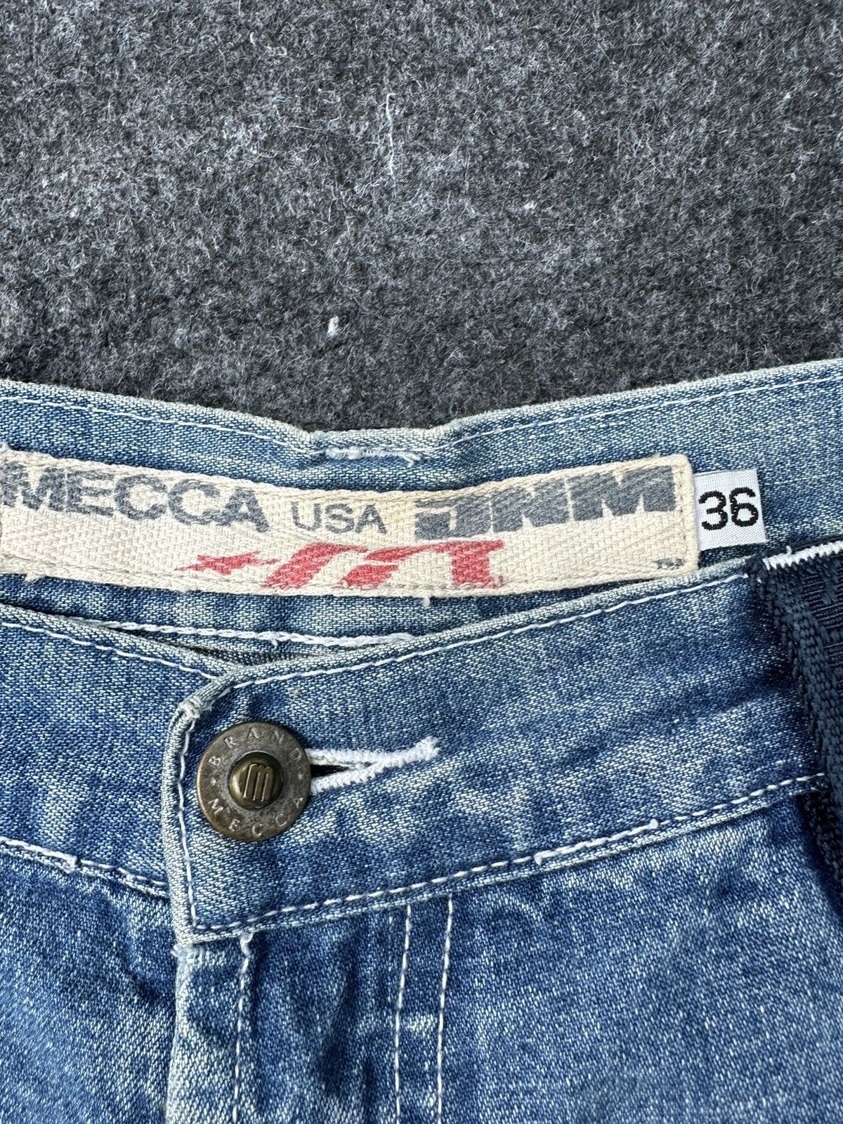 Dogtown × JNCO × Mecca Mecca Usa Baggy Short Denim Pant Size 36 D82 Size US 36 / EU 52 - 11 Thumbnail