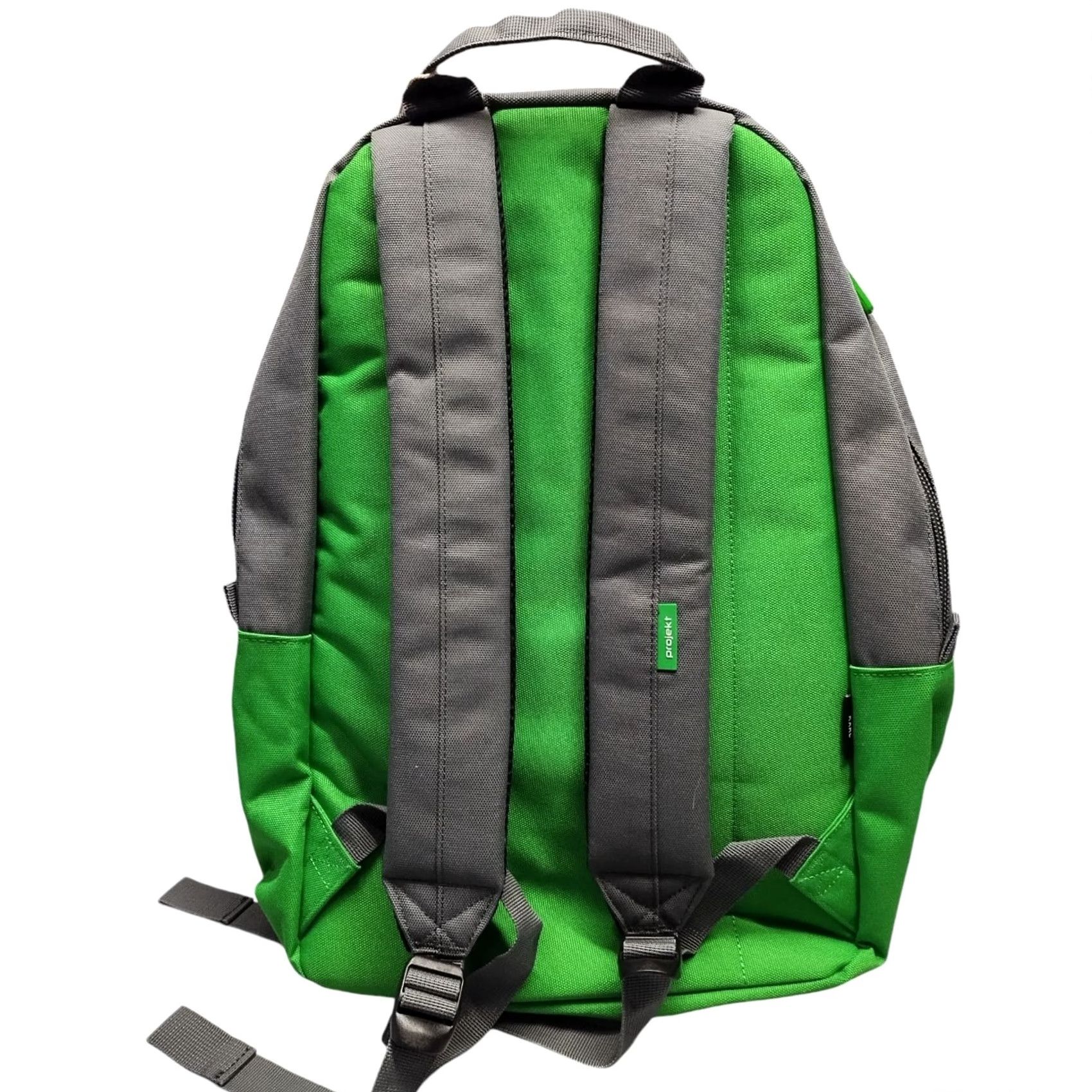 Y/Project Projekt Karl Unisex Backpack Green Gray Canvas Adjustable Straps Water Resistant Medium Color Green & Gray Backpack Unisex Adults Mens Womens Size ONE SIZE - 7 Thumbnail