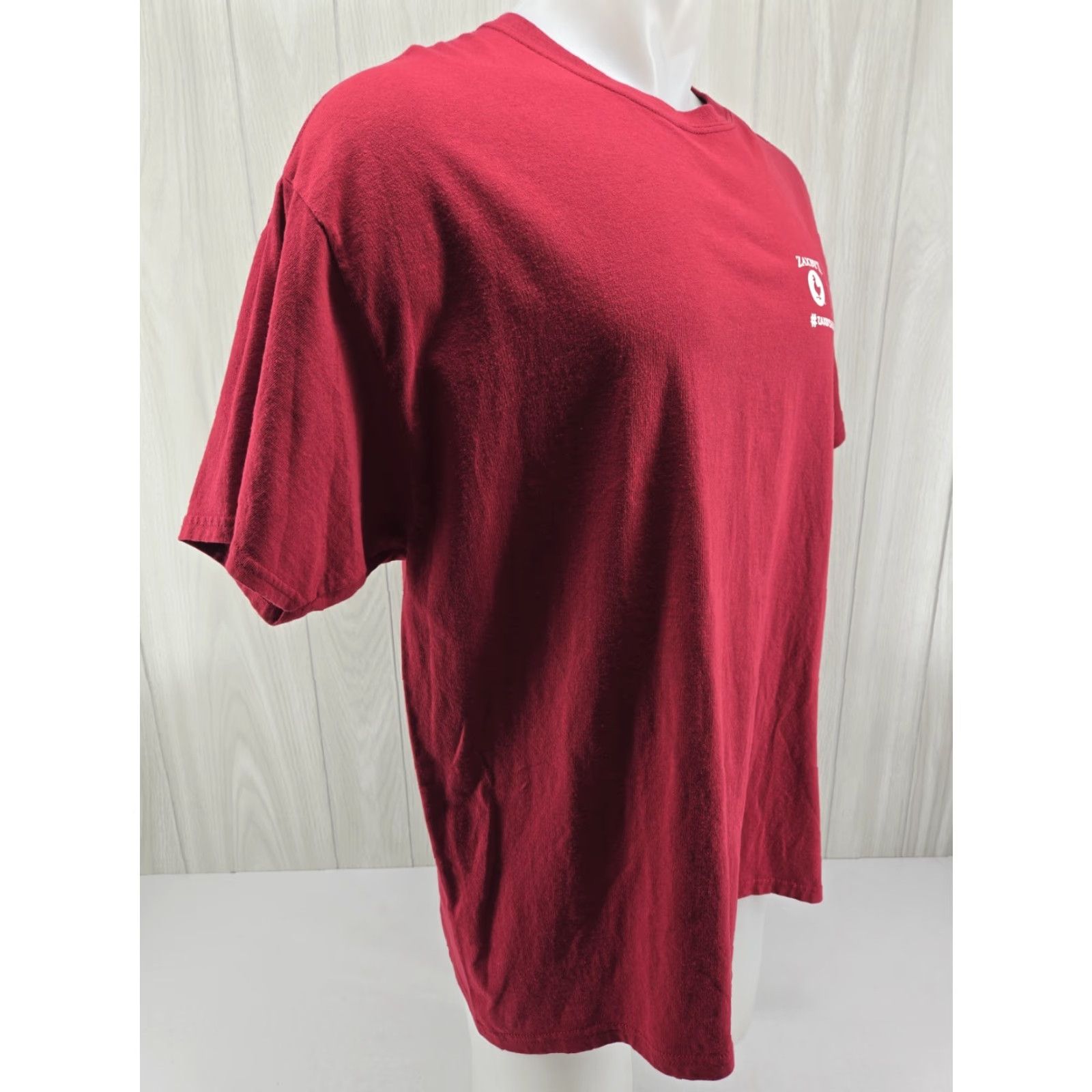 Vintage Spot Zaxbys Chicken Promo T Shirt 2XL Red Official Chicken of Sports Fanz United States USA Shirt Mens Short Sleeve Crew Neck Size US XXL / EU 58 / 5 - 7 Thumbnail