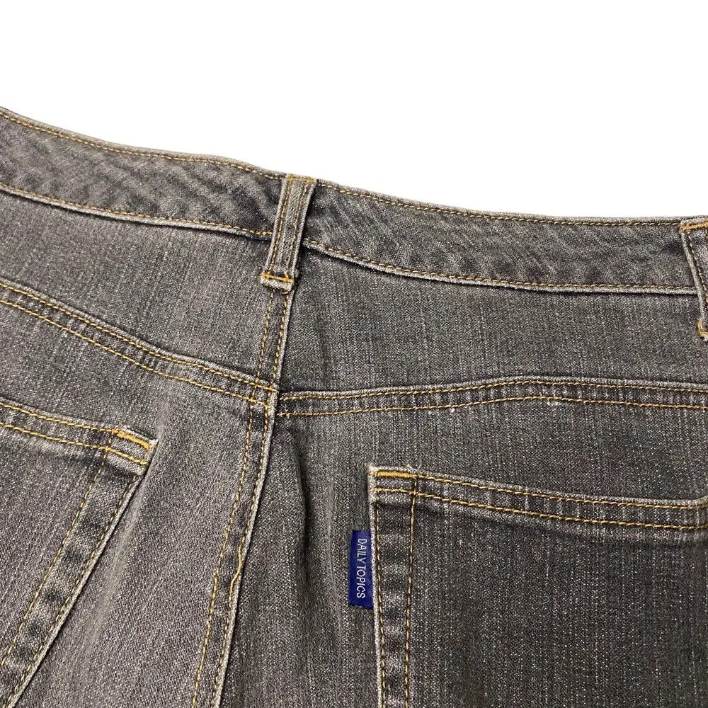Tornado Mart 2000's Daily Topics Flared Washed Bootcut Jeans Size US 29 - 11 Thumbnail