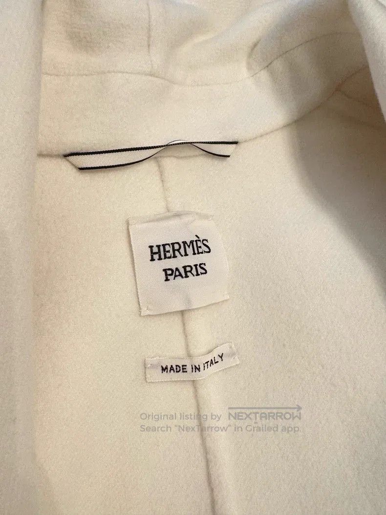 Hermes Hermes Overcoat Size XXS / US 00 / IT 34 - 5 Thumbnail