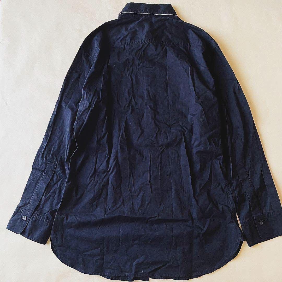Y's ⭐Y's Yohji Yamamoto Runway Sample Black White tuxedo shirt Size US L / EU 52-54 / 3 - 4 Thumbnail
