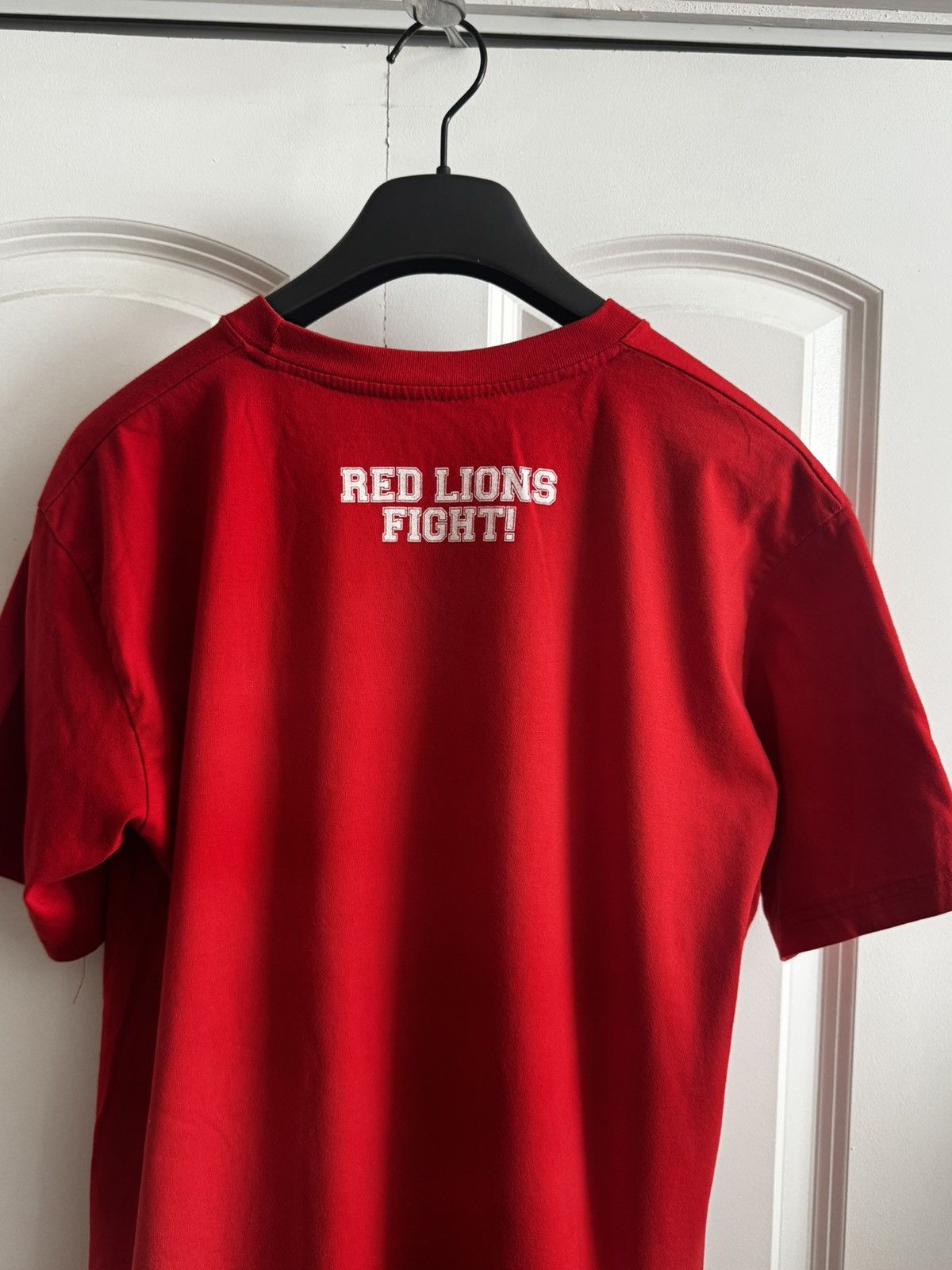 Other Red and white vintage san beda lions T-Shirt basketball Size US XL / EU 56 / 4 - 2 Thumbnail