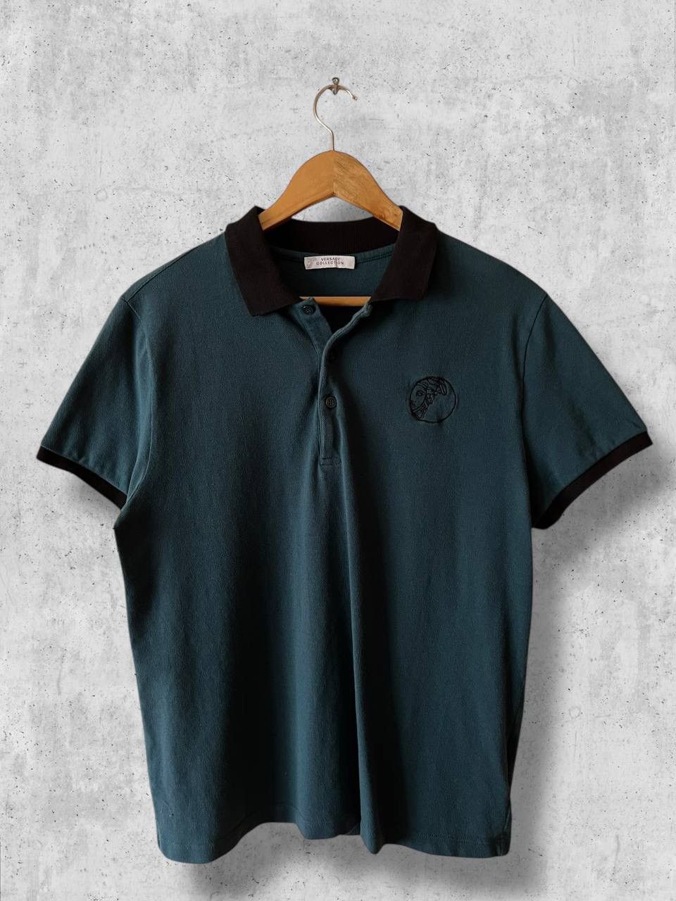 Versace Gianni Versace Collection Gorgona polo tee t shirt Size US L / EU 52-54 / 3 - 1 Thumbnail
