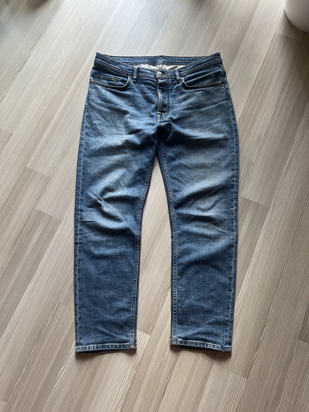 Acne Studios Acne Studios Washed Denim Regular Jeans Size US 33 - 4 Thumbnail