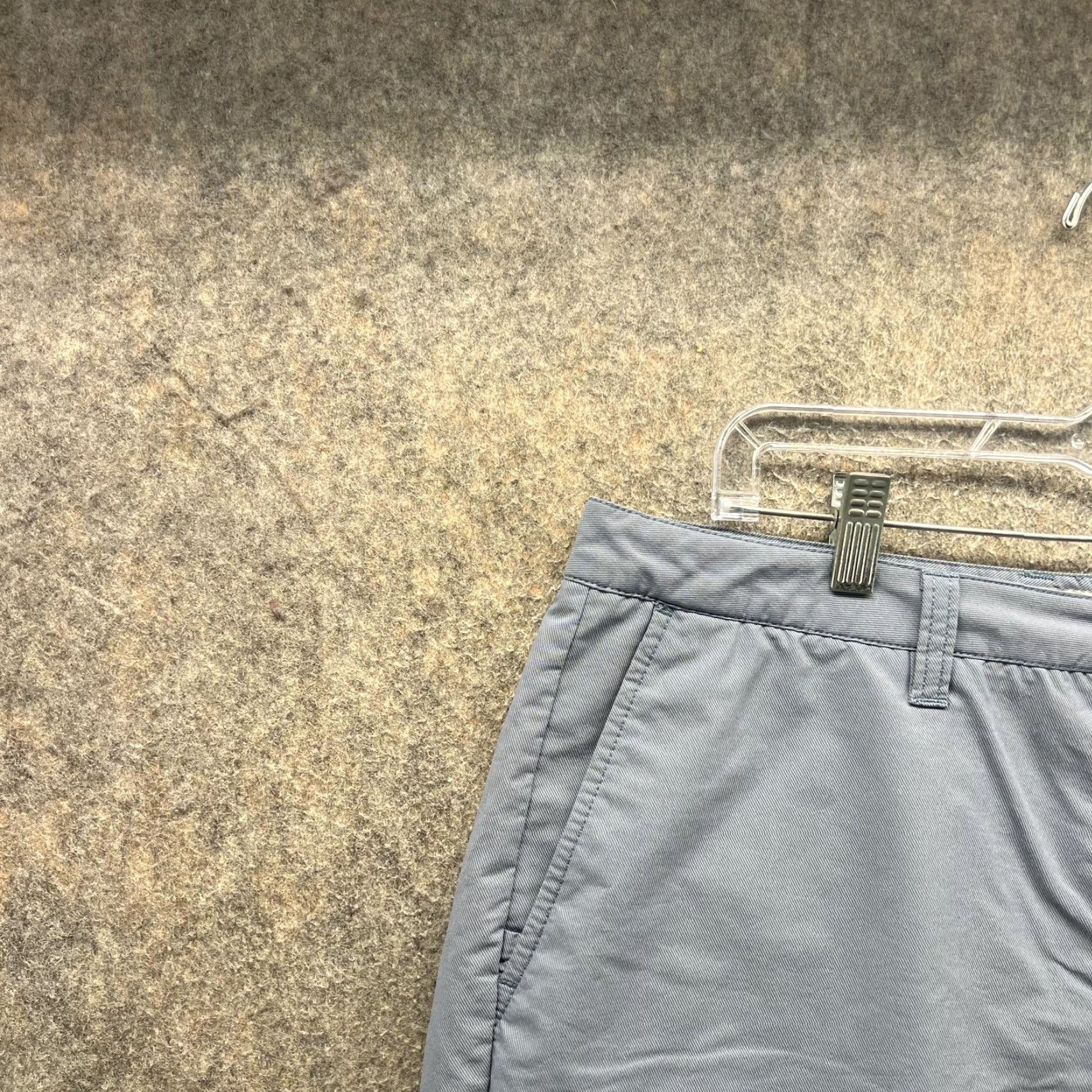 TravisMathew Travis Mathew Shorts Mens 36 Gray Microfiber Chino Golf Stretch 11 Inseam Casual Size US 36 / EU 52 - 6 Thumbnail