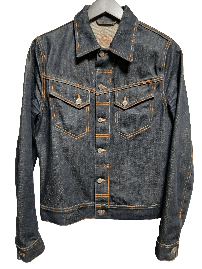 Nudie Jeans New Nudie Jeans Conny Dry Denim Jacket WOT Indigo