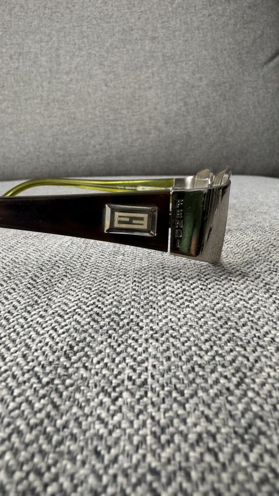 Fendi Fendi Eyeglasses F892 Metal Acetate Size ONE SIZE - 9 Thumbnail