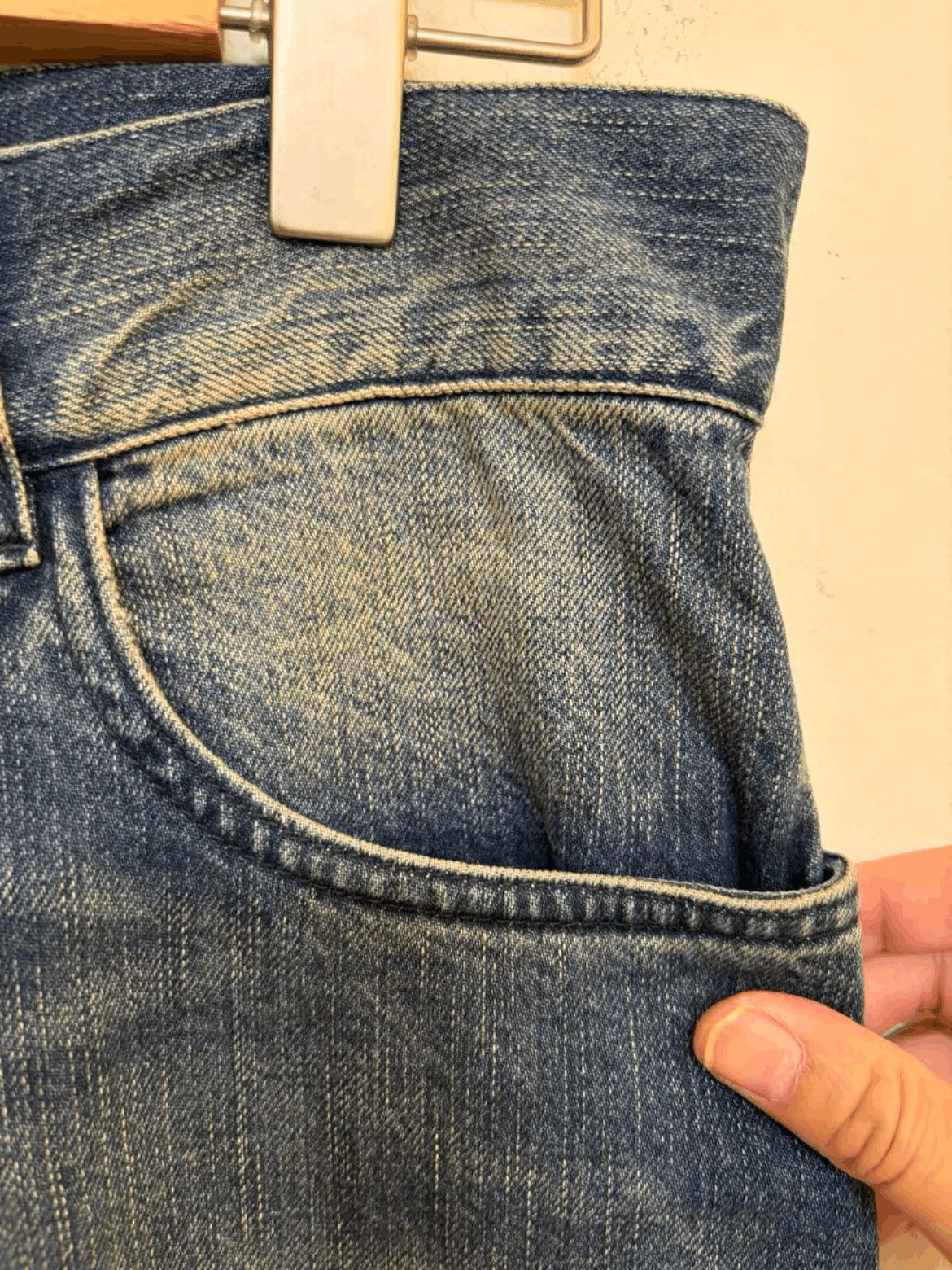 Maison Margiela Maison Margiela 16SS Patches Slime Fit Denim Size US 30 / EU 46 - 3 Thumbnail