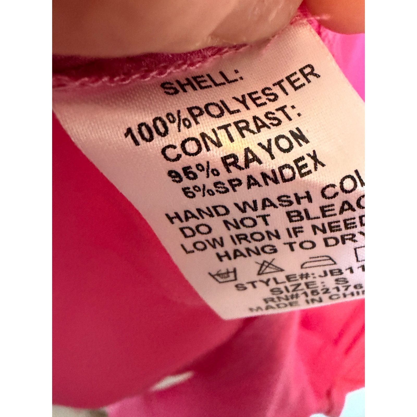 Other Pink Front V-Neck Short Sleeve Bubble Top Satin Bodysuit Size S / US 4 / IT 40 - 6 Thumbnail