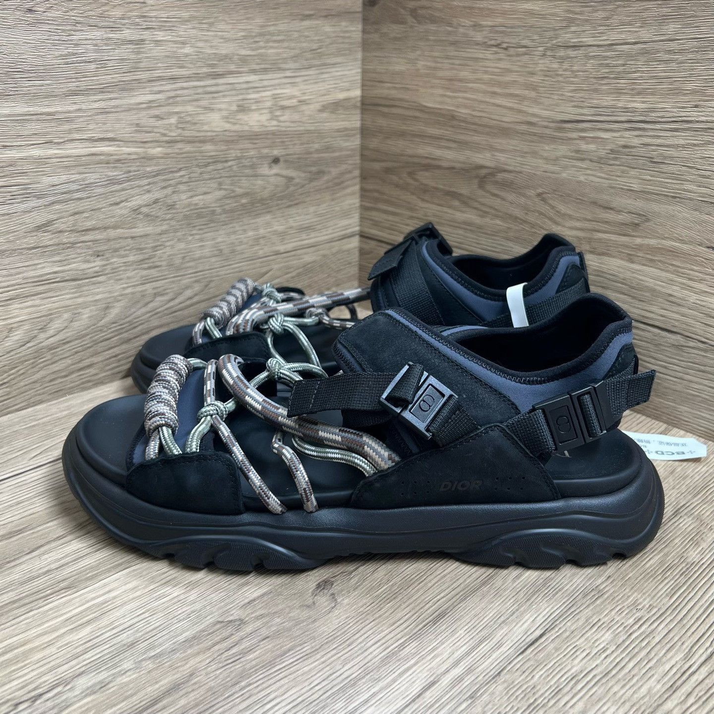 Dior Dior Black Sandals 8 Men Size US 8 / EU 41 - 1 Thumbnail