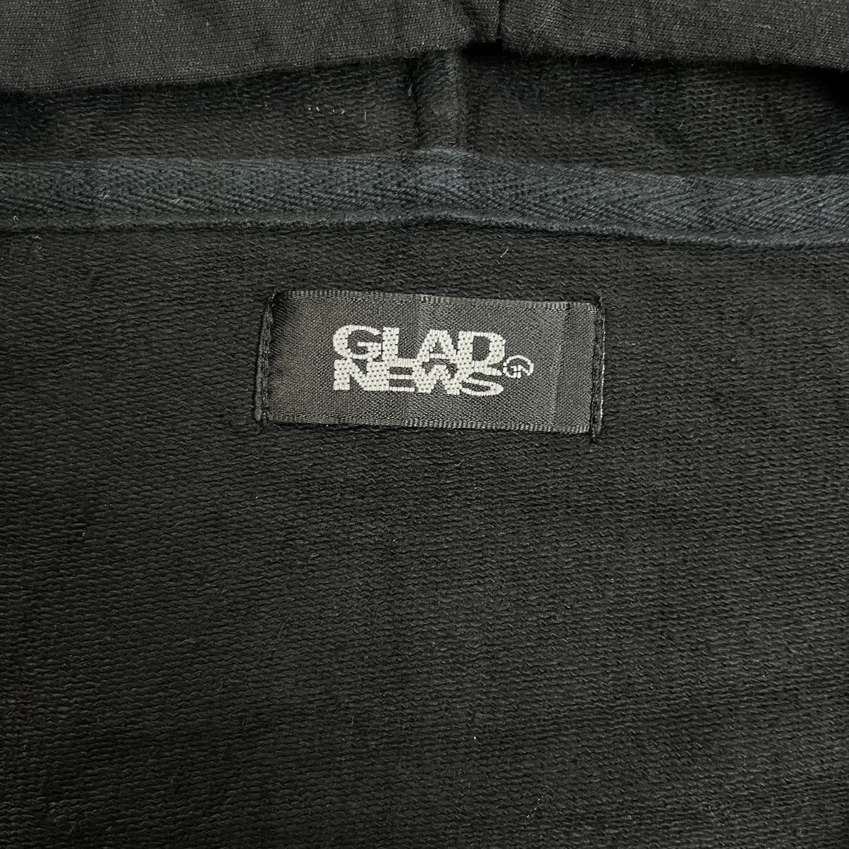 If Six Was Nine × Japanese Brand × Le Grande Bleu (L.G.B.) Y2k Rare Glad News skeleton zip hooodie Size US L / EU 52-54 / 3 - 12 Thumbnail