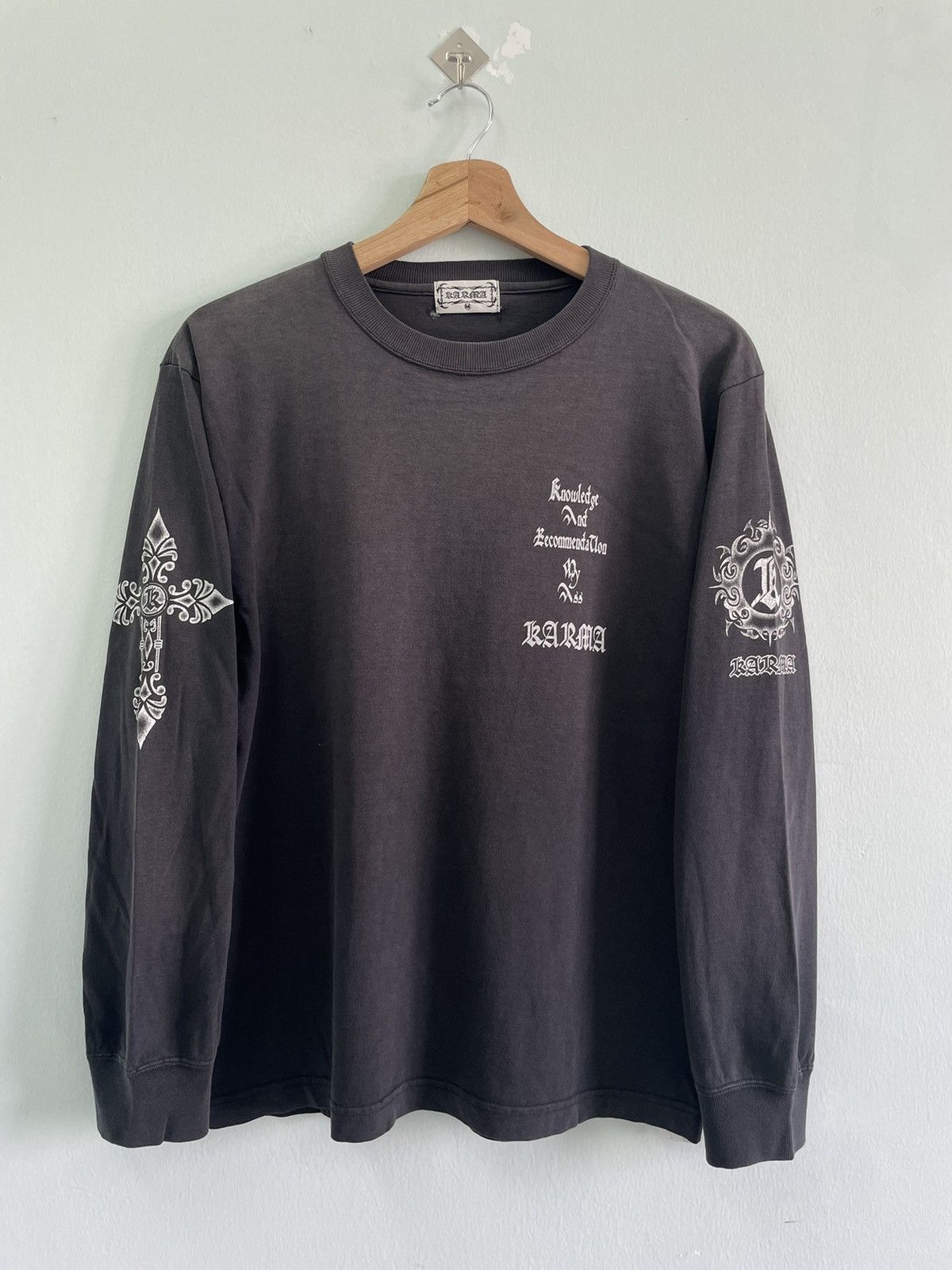 Japanese Brand Vintage Japanese Brand Poem Longsleeve Size US M / EU 48-50 / 2 - 2 Thumbnail