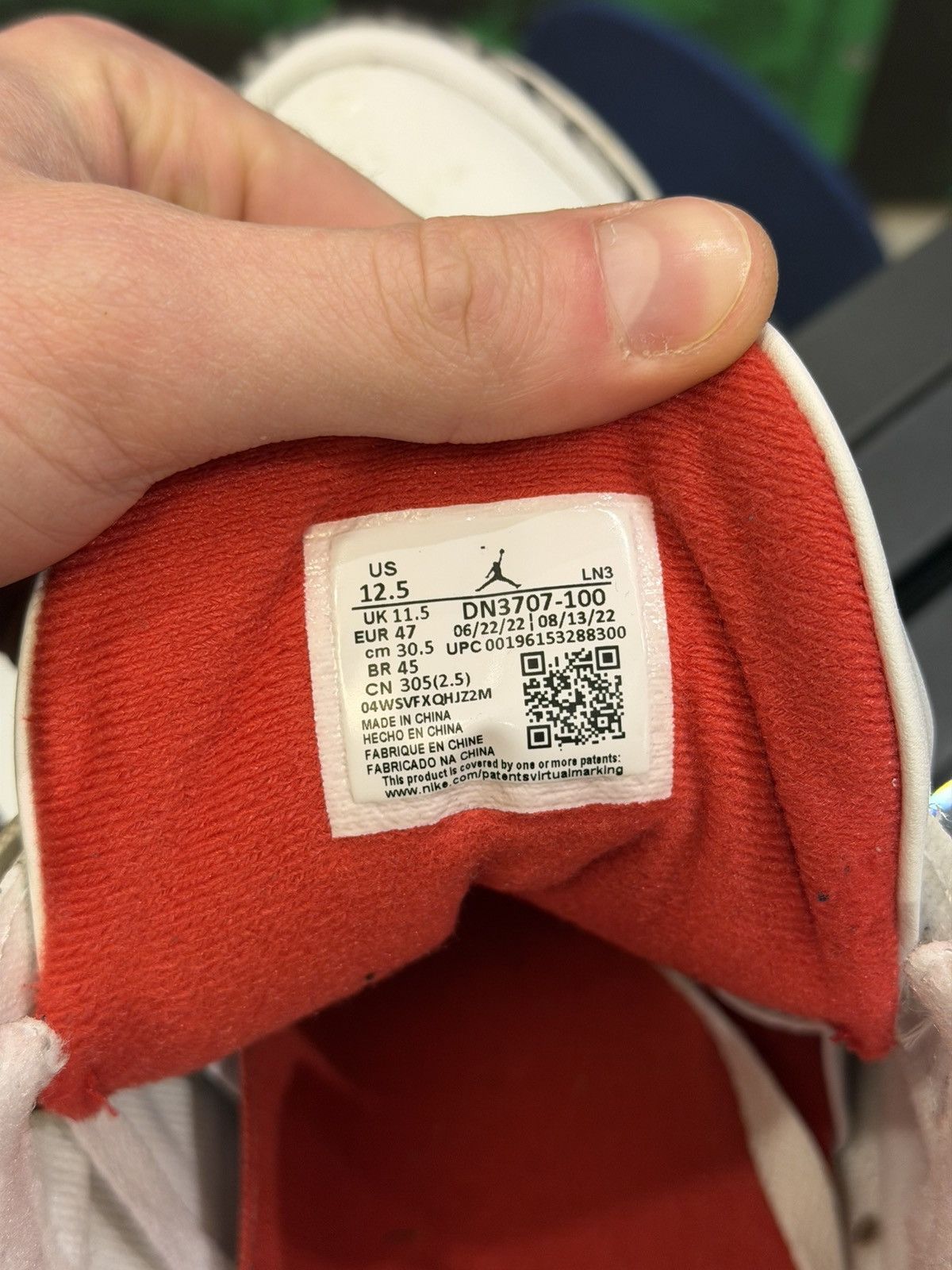 Jordan Brand Jordan 3 Retro White Cement Size US 12.5 / EU 45-46 - 5 Thumbnail