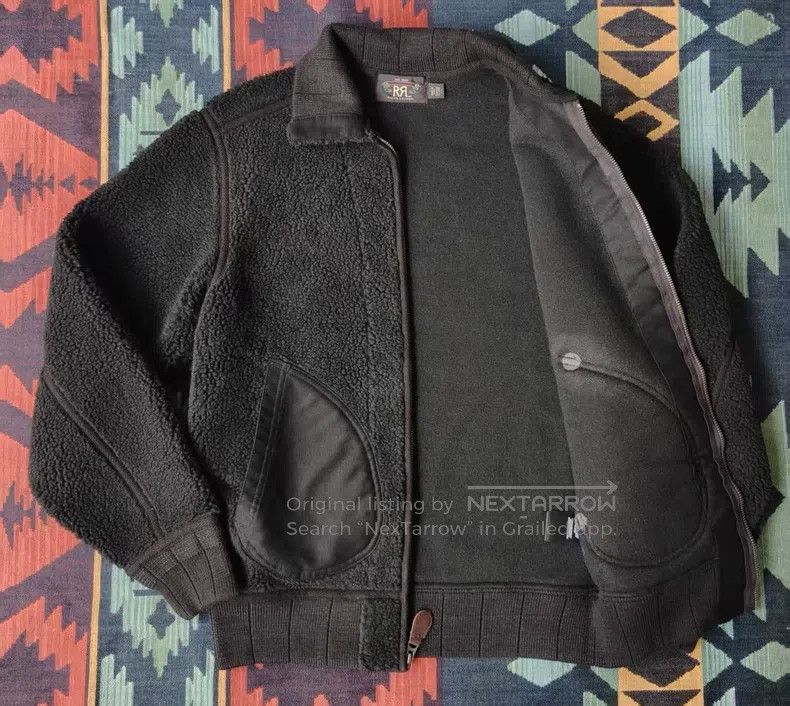 RRL Ralph Lauren RRL Ralph Lauren Wool-mixed fluffy coat Size US S / EU 44-46 / 1 - 3 Thumbnail