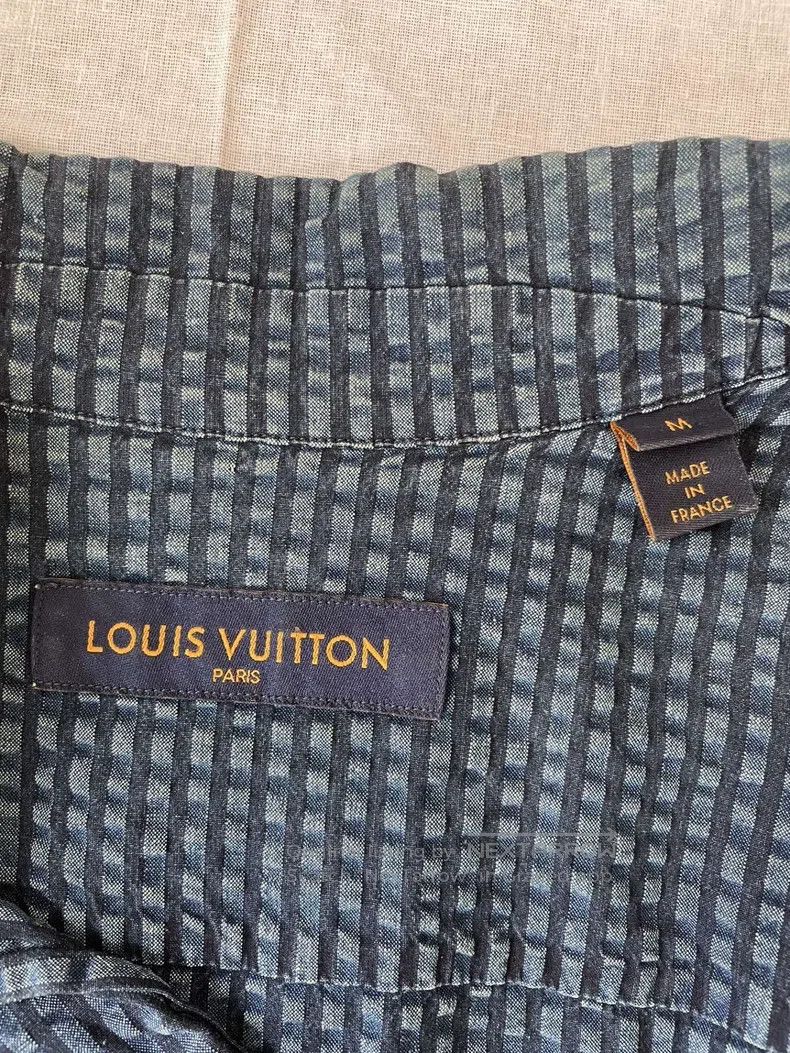 Louis Vuitton Louis Vuitton Sunflower Waffle Solid Short Sleeve Shirt Size US M / EU 48-50 / 2 - 3 Thumbnail