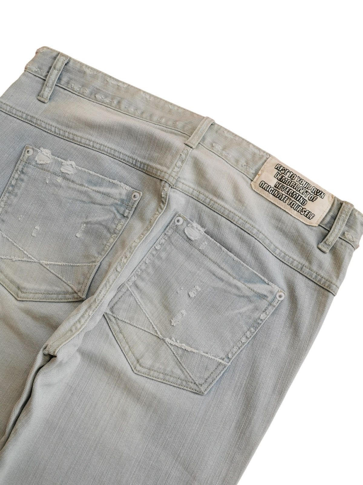 Vintage Bluenotch Light Wash Jeans Size US 34 / EU 50 - 7 Thumbnail