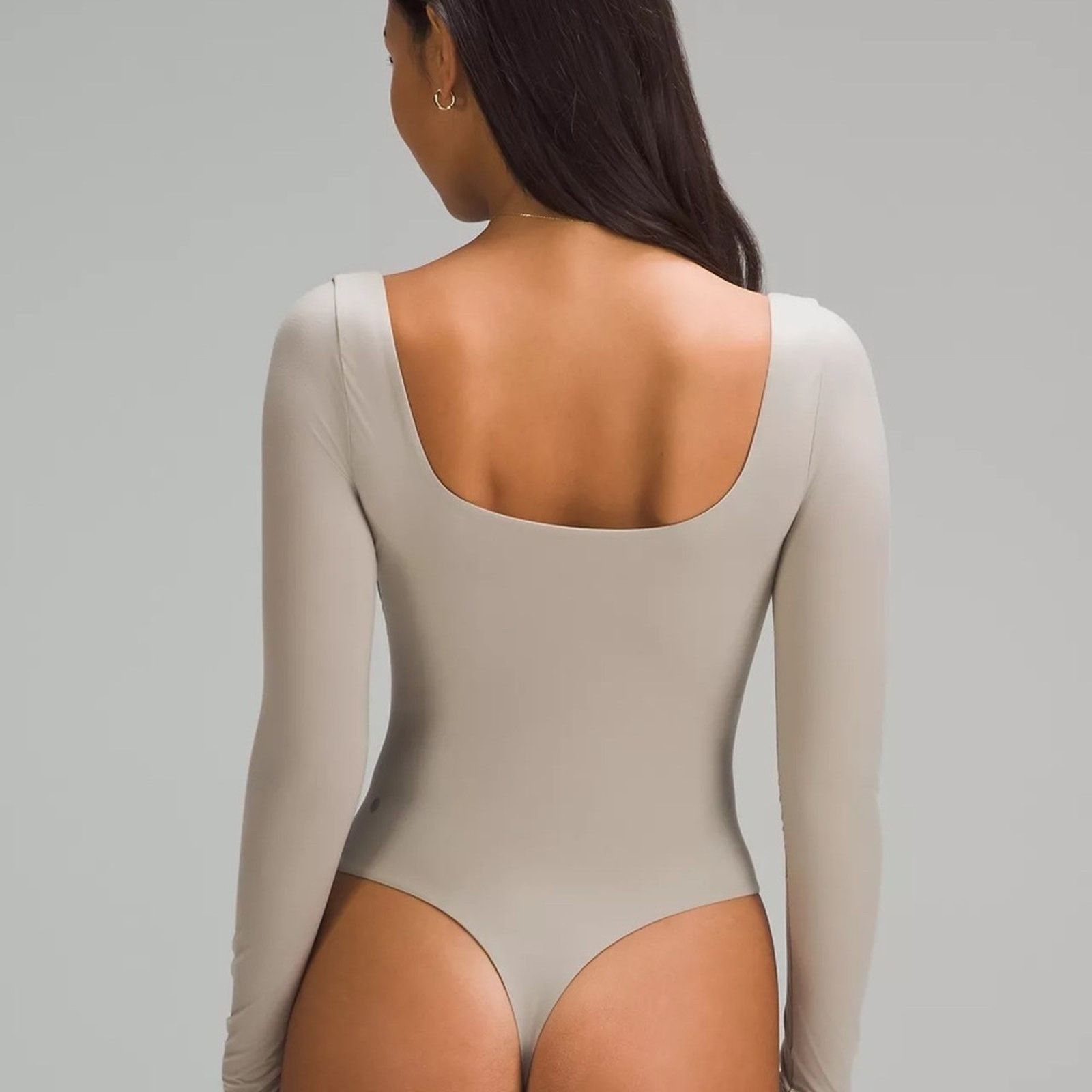 Lululemon NEW! WUNDERMOST Square-Neck Bodysuit LULULEMON, Size XS Size XS / US 0-2 / IT 36-38 - 3 Thumbnail