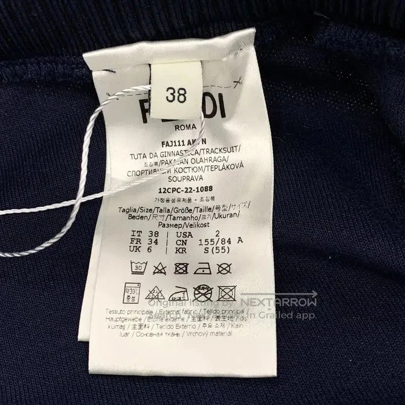 Fendi Fendi Women's Casual Pants in Dark Blue . Size 22" - 6 Thumbnail