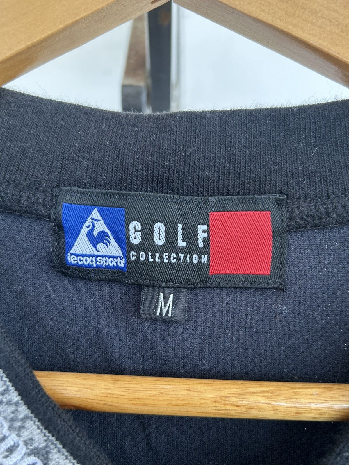 Le Coq Sportif Vintage Le Coq Sportif Sleeveless Vest Black Size US M / EU 48-50 / 2 - 5 Thumbnail