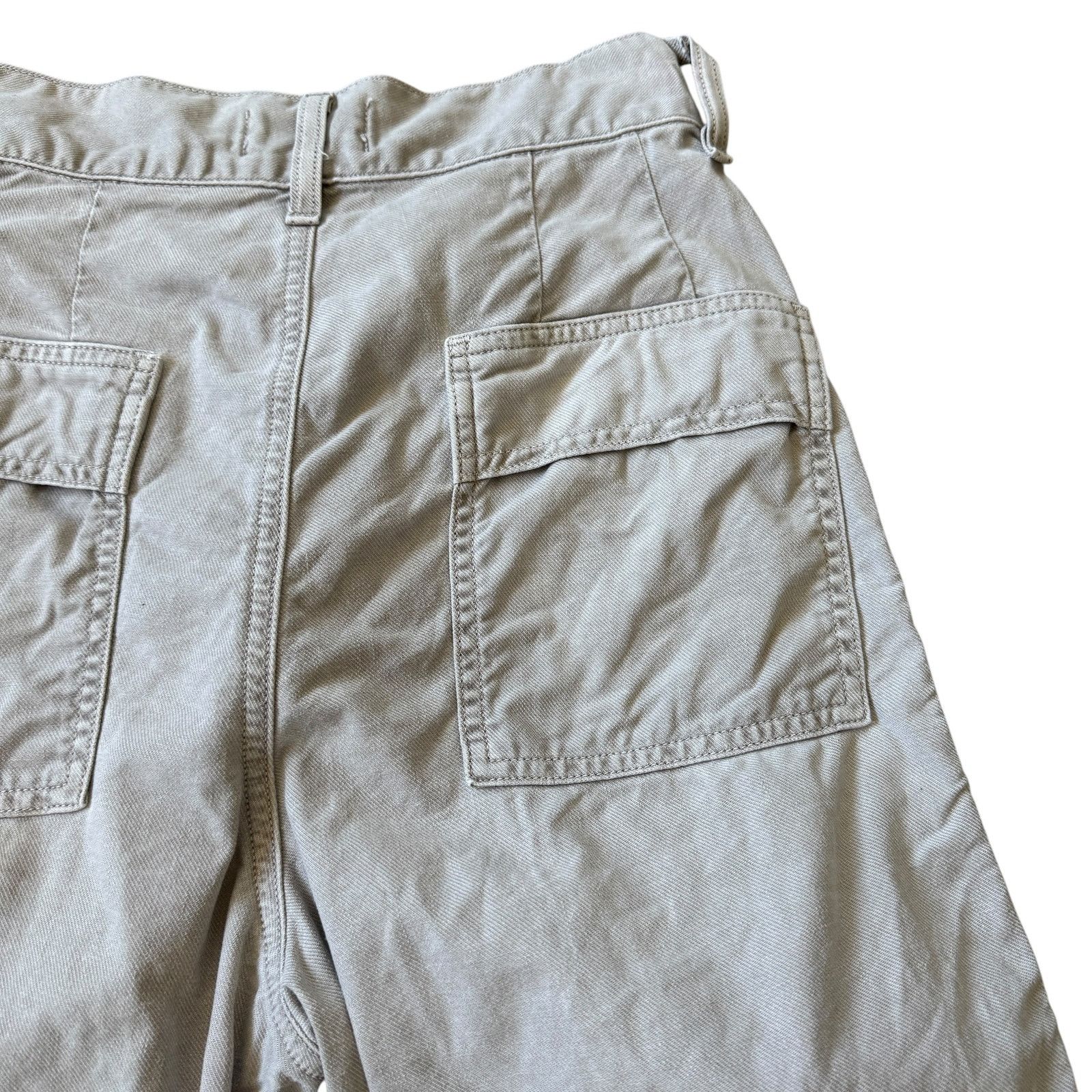Agolde AGOLDE Kai Cargo Pants Edamame Surplus Green Size 24" / US 00 / IT 34 - 8 Thumbnail