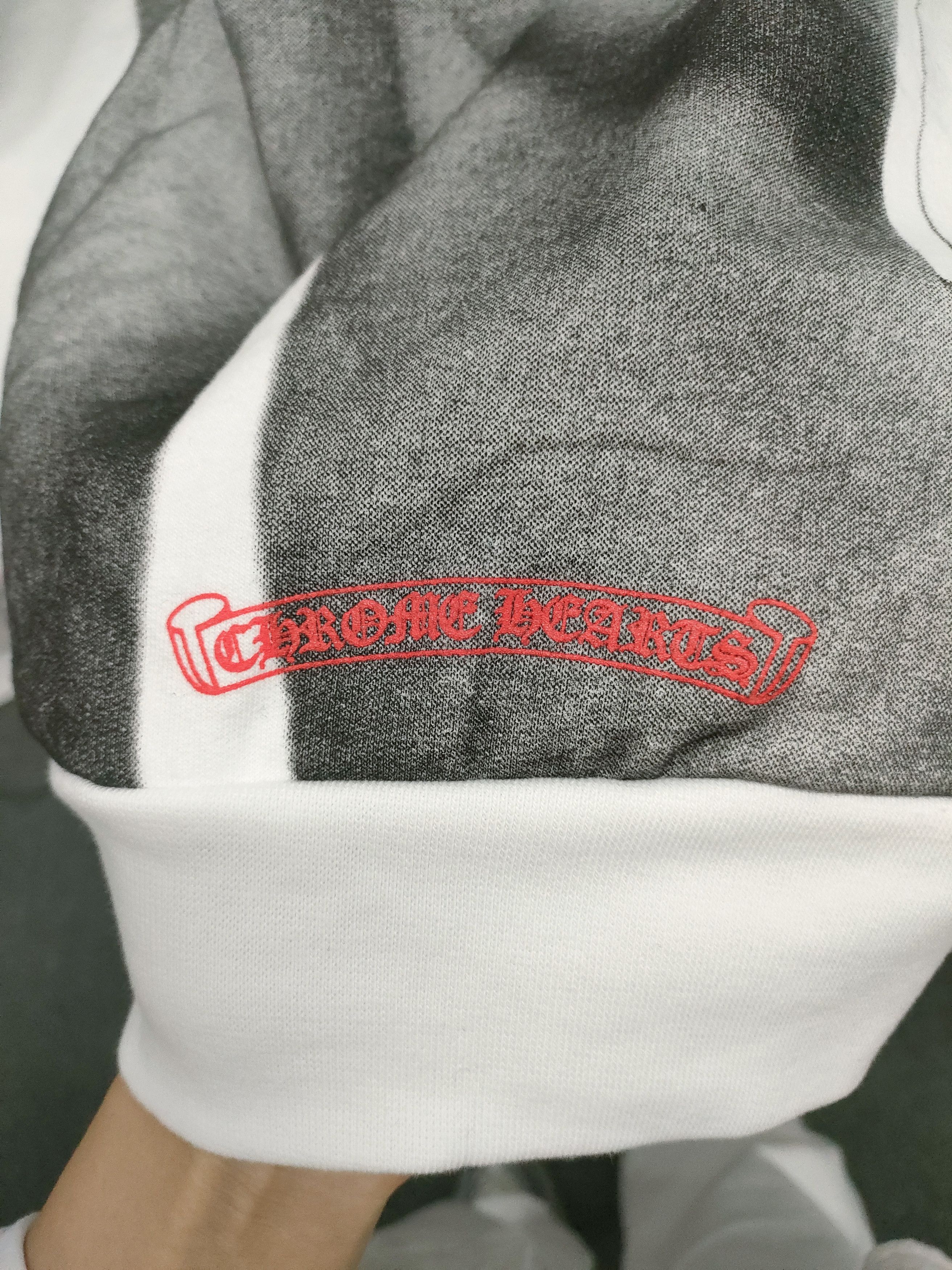 Chrome Hearts Chrome Hearts LLS “Love You” Portrait Red Letter Hoodie Size S / US 4 / IT 40 - 7 Thumbnail