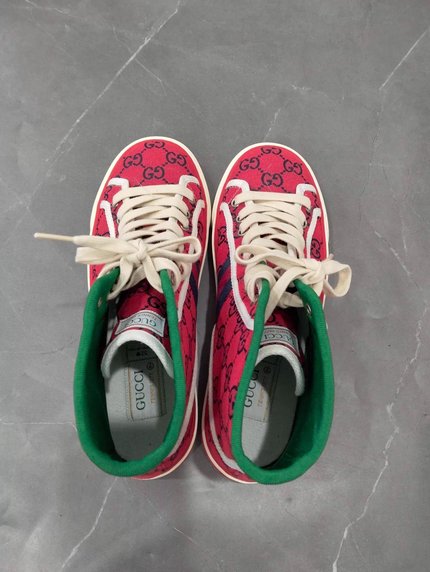Gucci GUCCI Tennis 1977 High Top Sneaker 40.5 95 New Size US 7.5 / EU 40-41 - 7 Thumbnail