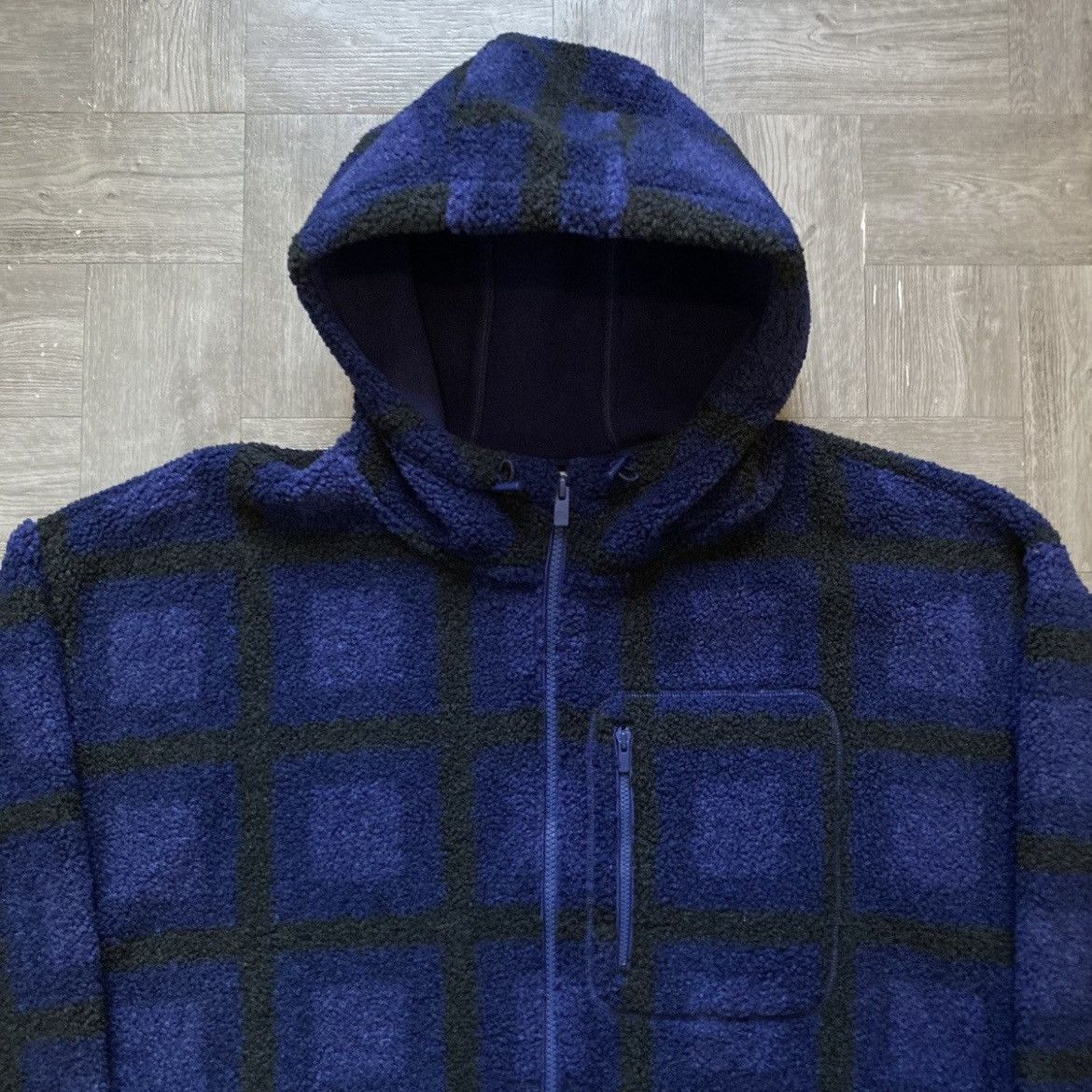 JW Anderson × Uniqlo Uniqlo JW Anderson Fleece Jacket Navy Size US L / EU 52-54 / 3 - 2 Thumbnail