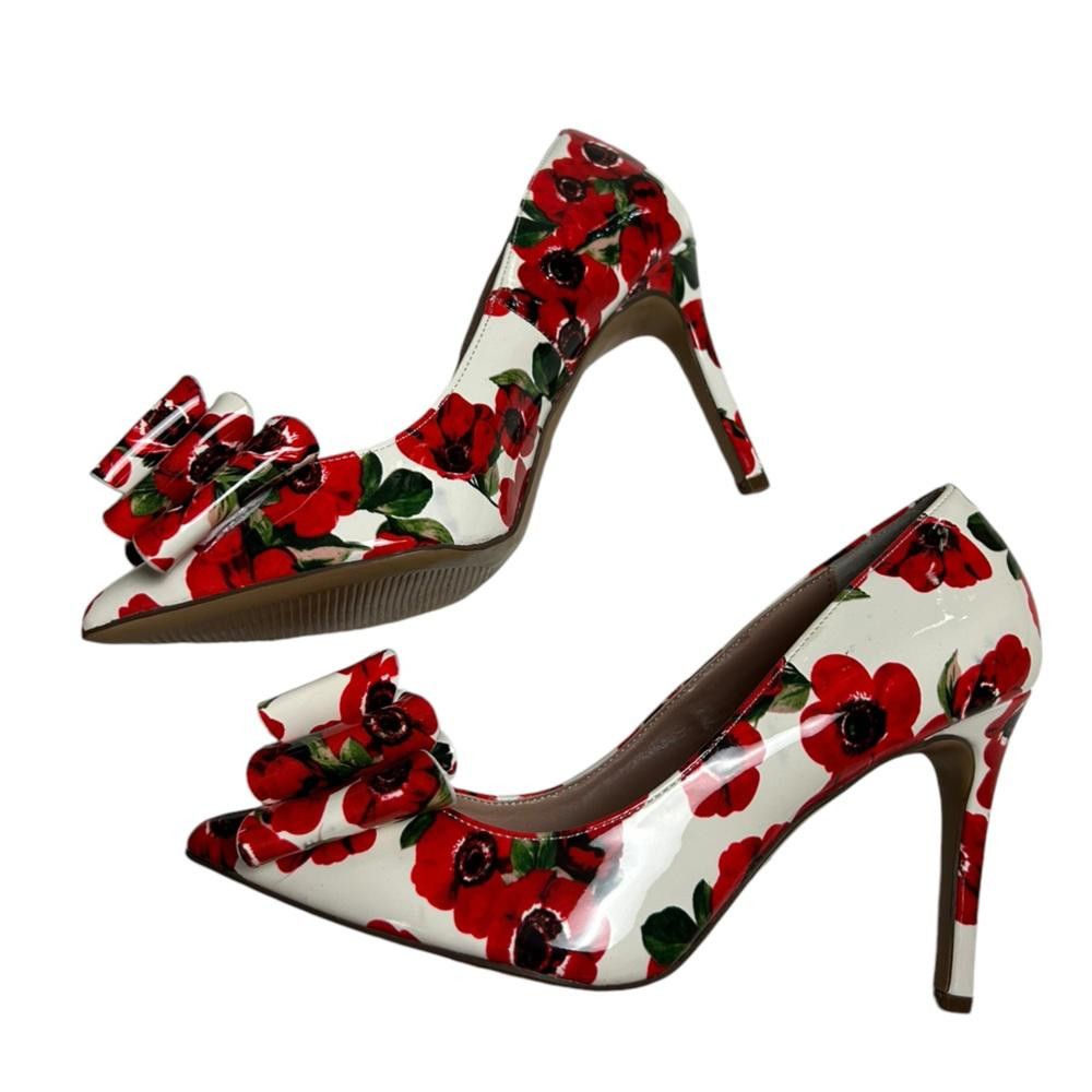 Designer Betsy Johnson l Fruit Floral Patent Pumps Size 6 Size US 6 / IT 36 - 6 Thumbnail
