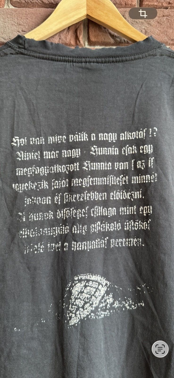 Band Tees Rare Vintage 00s Hunok Hungary Black Metal Band T-Shirt Size US M / EU 48-50 / 2 - 14 Thumbnail