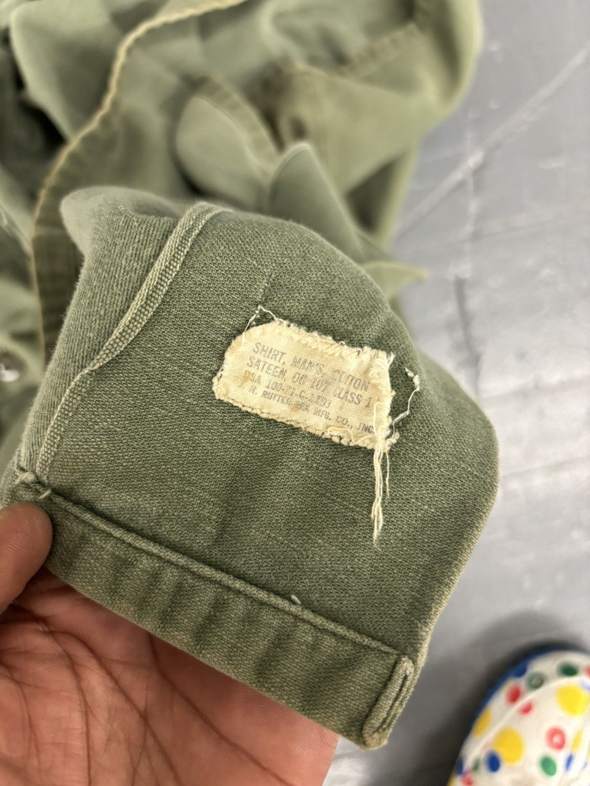 Vintage Vintage 70s USMC military shirt Size US L / EU 52-54 / 3 - 7 Thumbnail