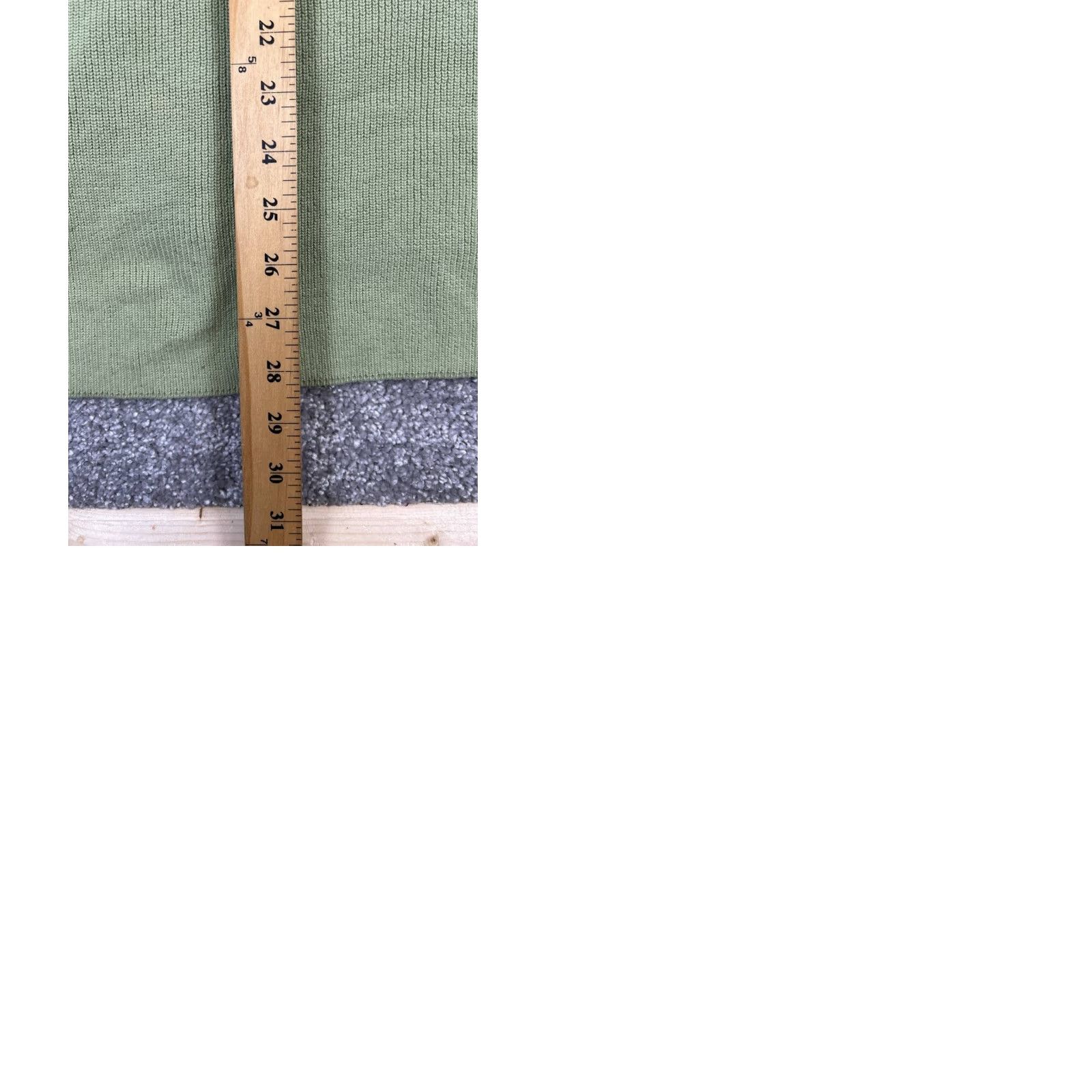 Rag & Bone rag & bone Sweater Womens Medium Green Cotton Knit Pullover Pullover V-Neck Casual Fall Winter Spring Size M / US 6-8 / IT 42-44 - 9 Thumbnail