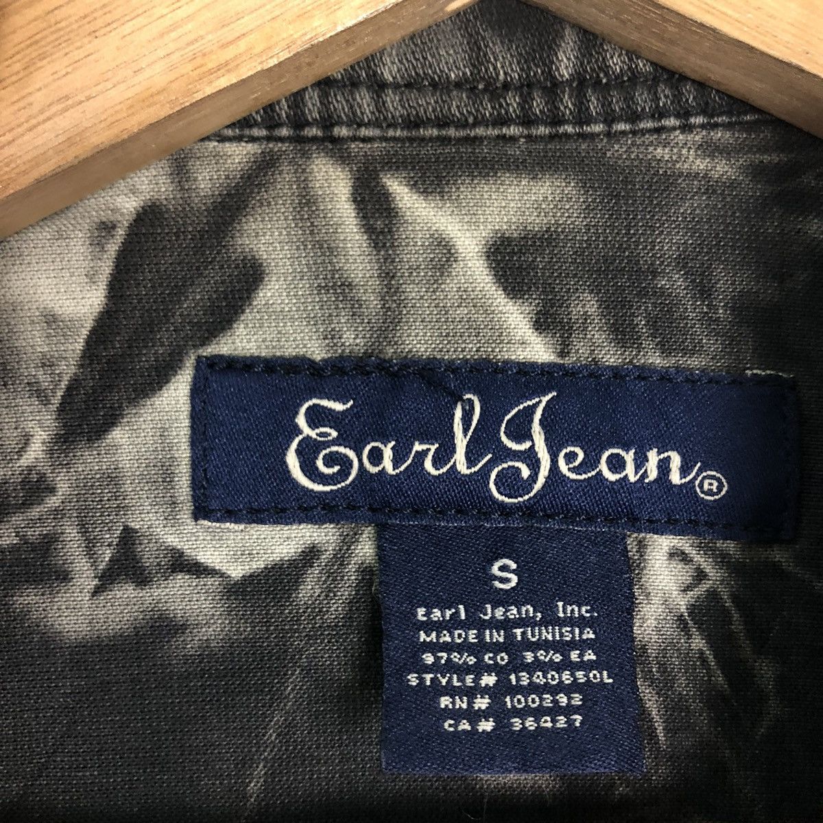 Japanese Brand 🔥VINTAGE CROPPED TRUCKER JACKET EARL JEANS ACID WASH DESIGN Size US S / EU 44-46 / 1 - 12 Thumbnail