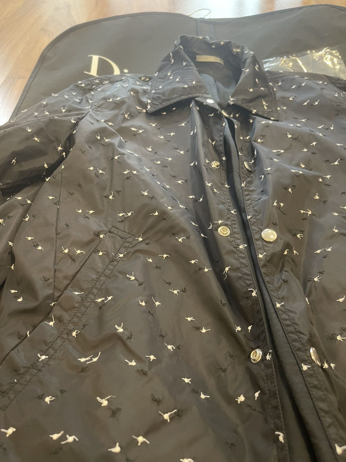 Dior Dior Homme 2017 bomber jacket dot Ginza limited edition Size US M / EU 48-50 / 2 - 2 Thumbnail