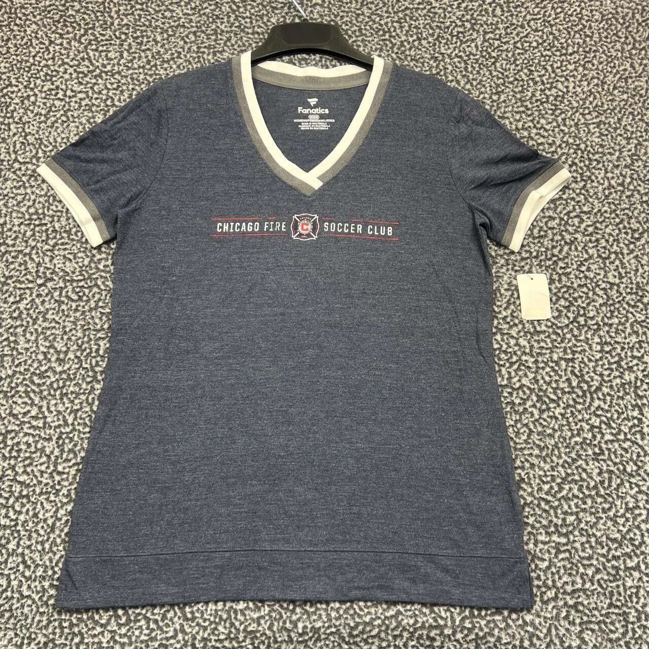 Other Chicago Fire Shirt Women Fanatics Short Sleeve V-Neck New M Size M / US 6-8 / IT 42-44 - 1 Thumbnail