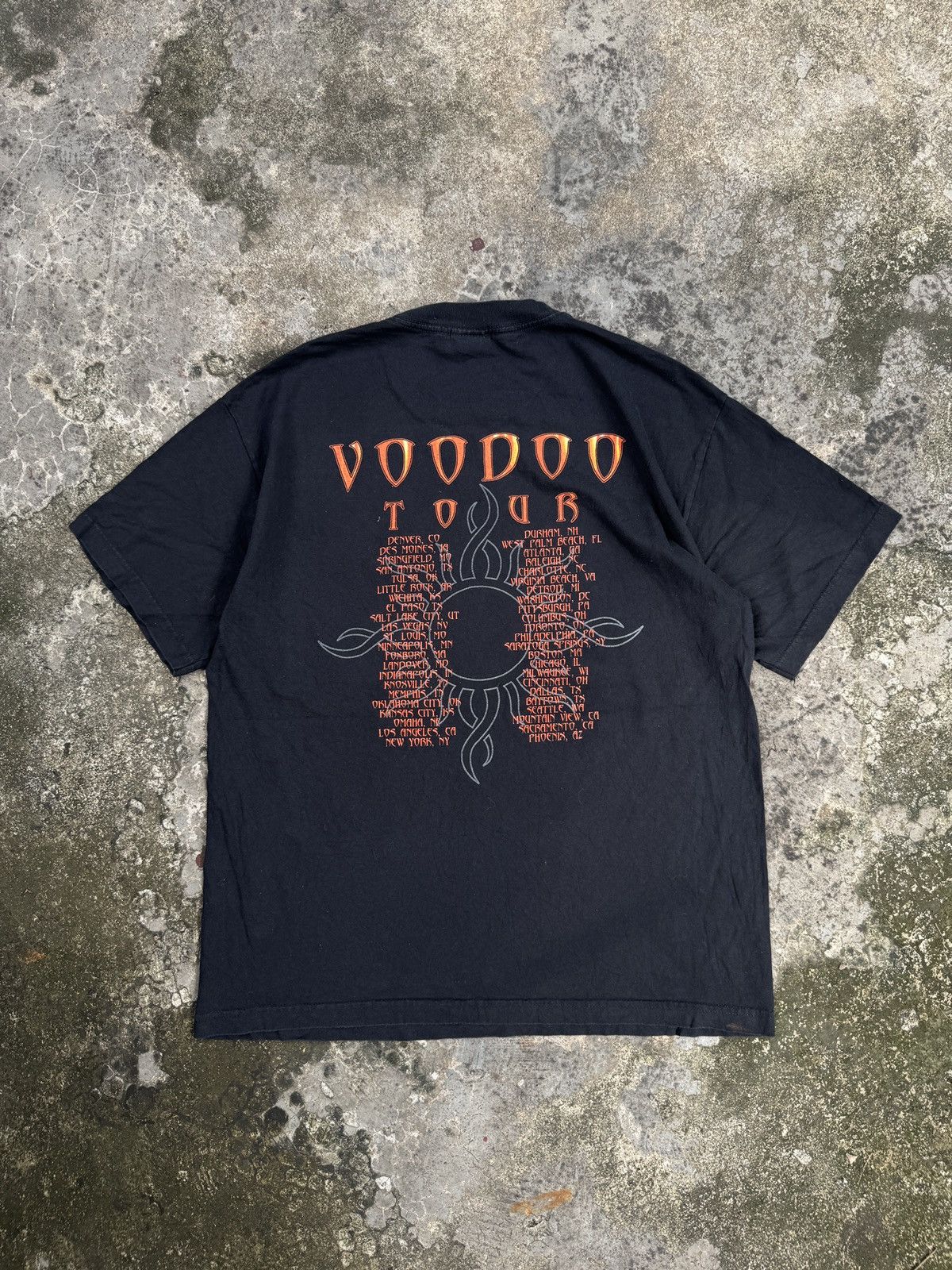 Vintage Vintage T-shit Godsmack Tour 1999' Size US XL / EU 56 / 4 - 3 Thumbnail