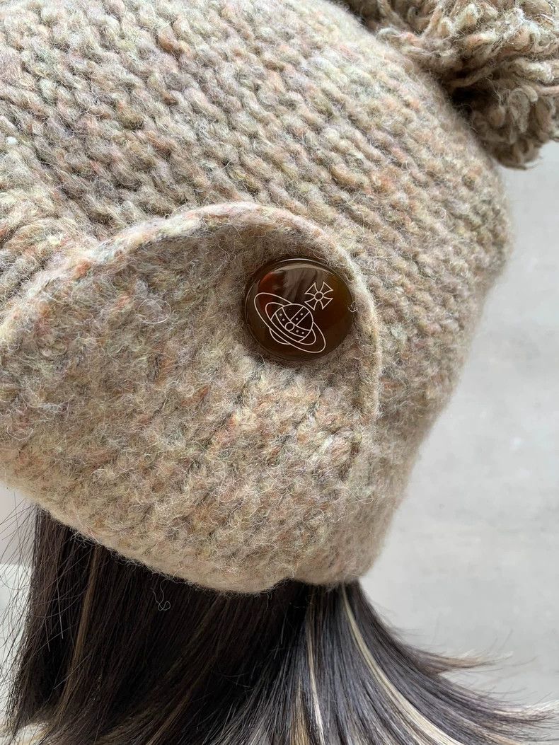 Vivienne Westwood Vivienne Westwood Knitted hat ear cover Size ONE SIZE - 2 Thumbnail
