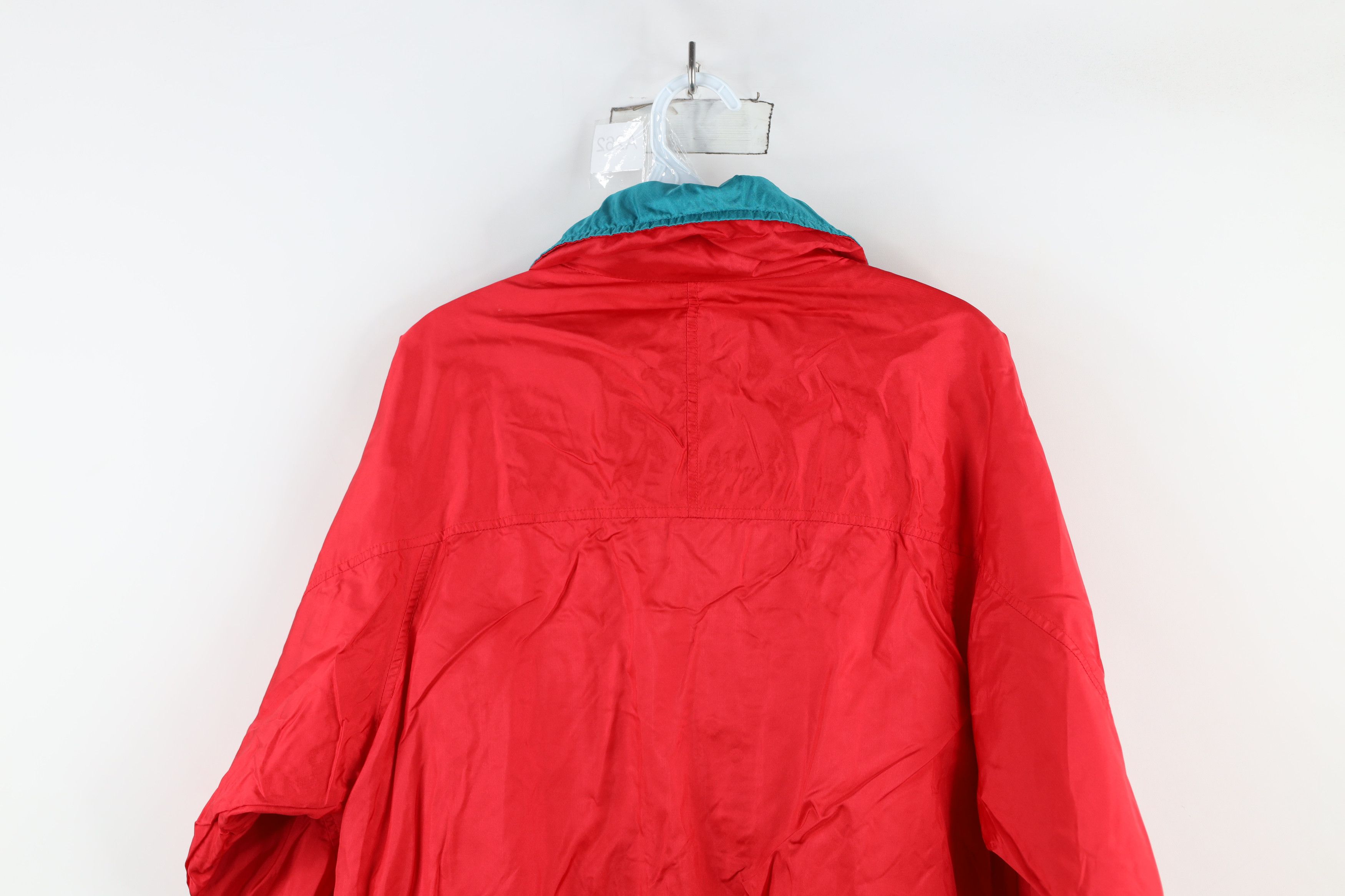 Eddie Bauer × Vintage Vintage 90s Eddie Bauer Goretex Long Rain Jacket Coat Red Size US S / EU 44-46 / 1 - 13 Thumbnail