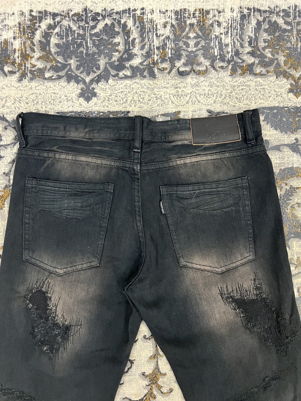Tornado Mart TORNADO MART JAPANESE BRAND DISTRESSED DENIM Size US 33 - 13 Thumbnail