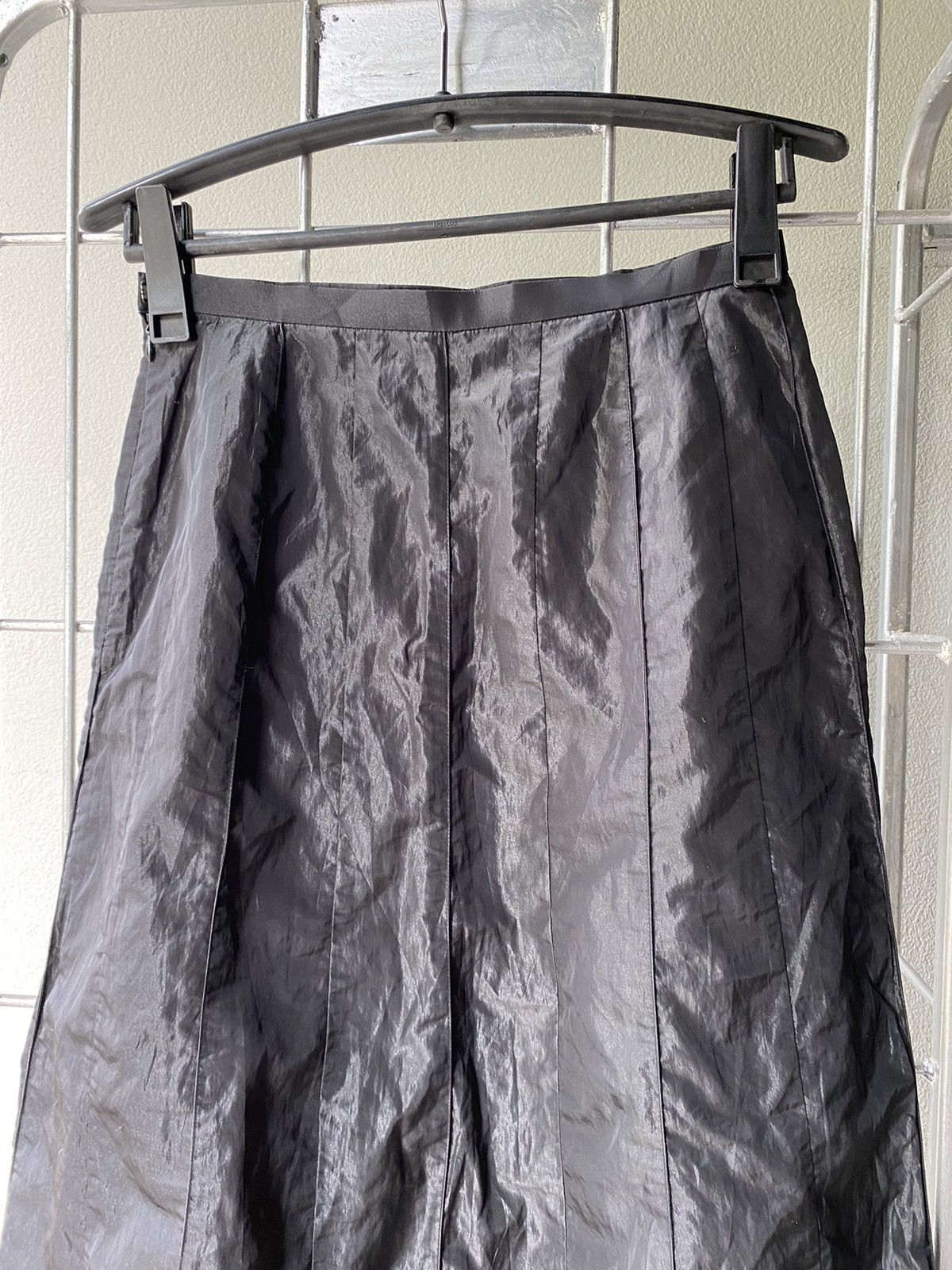 Hiroko Koshino Homme Hiroko Koshino black skirt Size 32" / US 10 / IT 46 - 8 Thumbnail