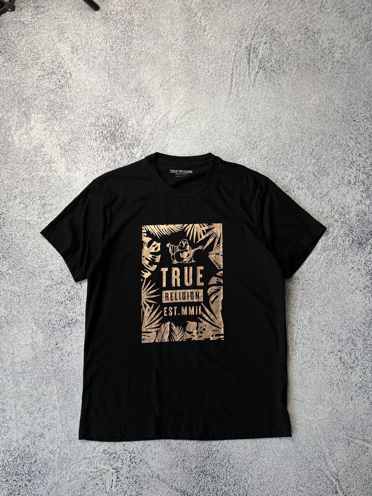 Japanese Brand Mens Vintage True Religion T Shirt Japanese brand streetwear Size US L / EU 52-54 / 3 - 1 Thumbnail