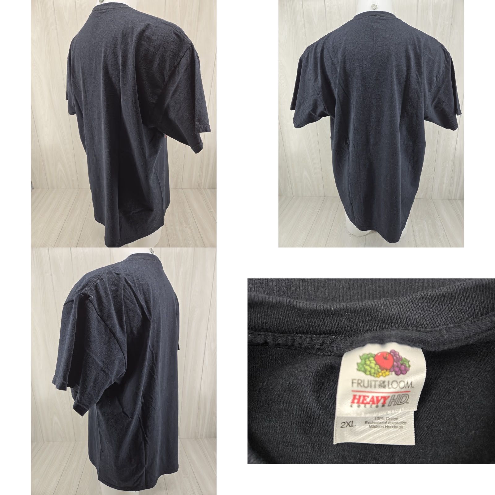 Fruit Of The Loom VINTAGE THE WALKING DEAD AMC 2013 BLACK T-SHIRT SIZE 2XL Mens T-Shirt Short Sleeve 2XL Black Walking Dead AMC 2013 Size US XXL / EU 58 / 5 - 8 Thumbnail