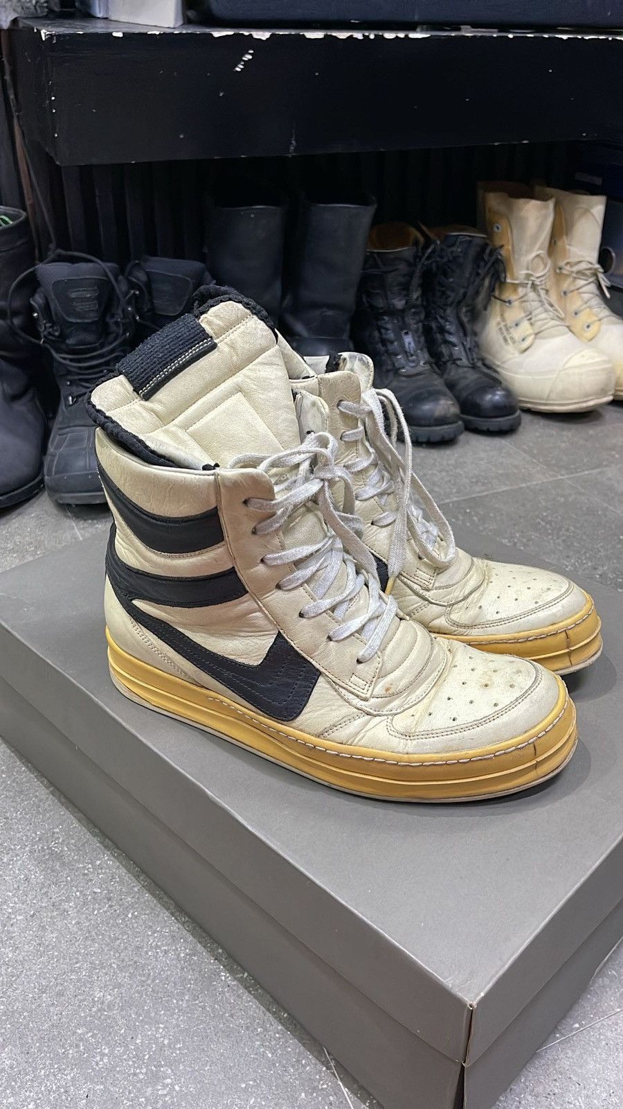 Rick Owens Rare 2008 rick owens creatch dunks Size US 10.5 / EU 43-44 - 7 Thumbnail