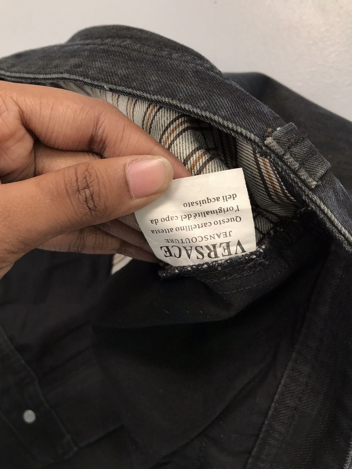 Versace Vintage versace denim Size US 40 / EU 56 - 8 Thumbnail